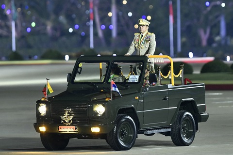 Argentina phát lệnh bắt thống tướng Myanmar Min Aung Hlaing - Ảnh 1.