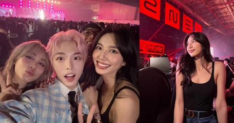 Đức Phúc, Thùy Tiên rủ nhau xem concert 2NE1; Diễn viên Bảo Thanh tái xuất - Ảnh 1. Đức Phúc, Thùy Tiên rủ nhau xem concert 2NE1; Diễn viên Bảo Thanh tái xuất - Ảnh 1.