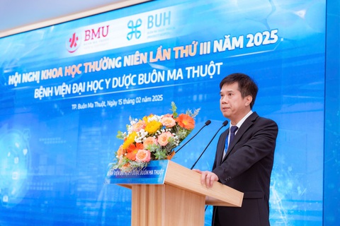 Bệnh viện Đại học Y dược Buôn Ma Thuột tổ chức hội nghị khoa học ứng dụng công nghệ trong y tế - Ảnh 1. Bệnh viện Đại học Y dược Buôn Ma Thuột tổ chức hội nghị khoa học ứng dụng công nghệ trong y tế - Ảnh 1.