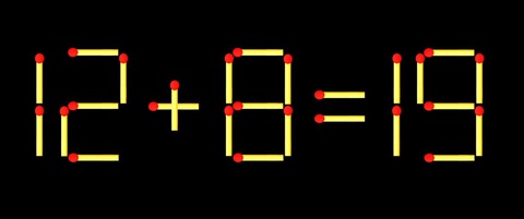 Thử tài IQ: Di chuyển một que diêm để 6+12=7 thành phép tính đúng - Ảnh 3.