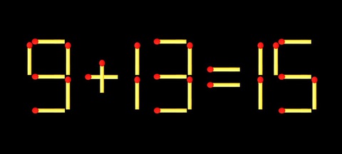 Thử tài IQ: Di chuyển một que diêm để 6+12=7 thành phép tính đúng - Ảnh 2.