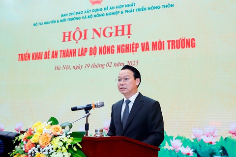 Bộ trưởng Đỗ Đức Duy nói về công tác cán bộ thuộc Bộ Nông nghiệp và Môi trường - Ảnh 1.