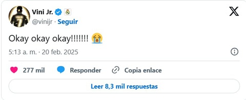 Vinicius Jr đáp trả thông điệp ‘đừng khóc’ của CĐV Man City - Ảnh 2.