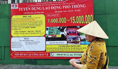 Đầu năm lại thiếu lao động: Tuyển nhiều, người tìm việc không bao nhiêu - Ảnh 2. Đầu năm lại thiếu lao động: Tuyển nhiều, người tìm việc không bao nhiêu - Ảnh 2.