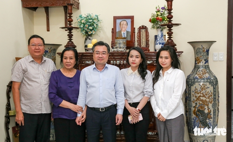 Ông Nguyễn Thanh Nghị thăm Bệnh viện Quân y 175 và gia đình thầy thuốc tiêu biểu - Ảnh 3.