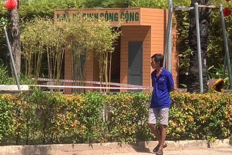 Người đàn ông chết bất thường trong công viên ở Bình Dương - Ảnh 1. Người đàn ông chết bất thường trong công viên ở Bình Dương - Ảnh 1.