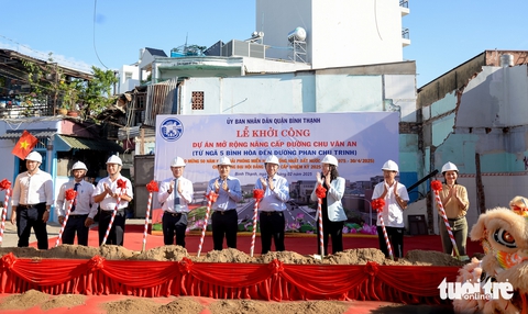 TP.HCM khởi công mở rộng ‘nút thắt’ 600m đường Chu Văn An, vốn hơn 1000 tỉ - Ảnh 2.