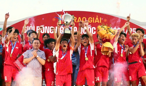 U19 PVF thâu tóm mọi giải thưởng ở Giải U19 quốc gia - Ảnh 1.