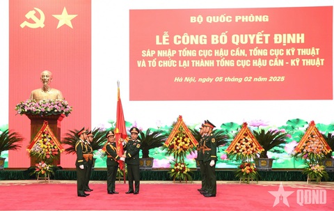 Bộ Quốc phòng công bố quyết định sáp nhập Tổng cục Hậu cần, Tổng cục Kỹ thuật - Ảnh 3.
