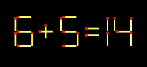 Thử tài IQ: Di chuyển một que diêm để 1+3=47 thành phép tính đúng - Ảnh 2.