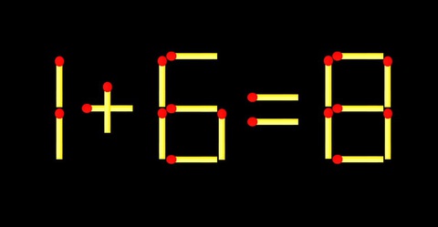 Thử tài IQ: Di chuyển một que diêm để 9+4=1 thành phép tính đúng - Ảnh 5.