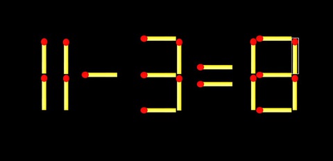 Thử tài IQ: Di chuyển một que diêm để 1+3=47 thành phép tính đúng - Ảnh 1.