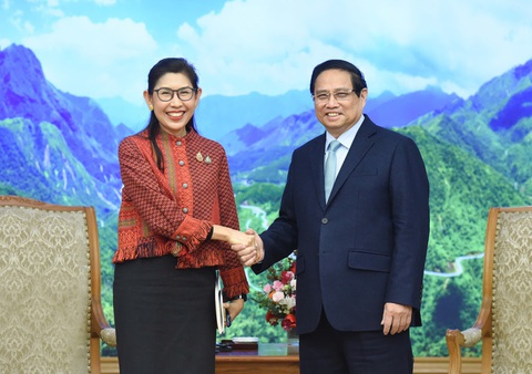 Thủ tướng Phạm Minh Chính mong đón thủ tướng Thái Lan thăm Việt Nam trong năm 2025 - Ảnh 1. Thủ tướng Phạm Minh Chính mong đón thủ tướng Thái Lan thăm Việt Nam trong năm 2025 - Ảnh 1.