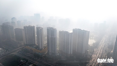 Ô nhiễm, khói bụi, ta đang hại mình - Ảnh 1. Ô nhiễm, khói bụi, ta đang hại mình - Ảnh 1.