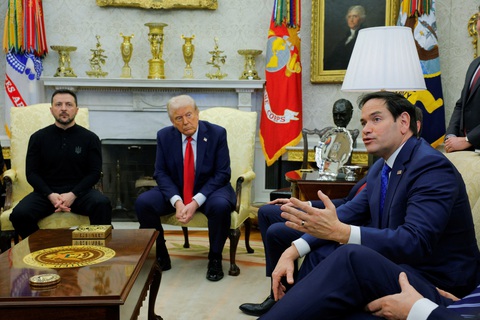 Ngoại trưởng Rubio: Ông Zelensky nên xin lỗi sau 'thất bại thảm hại' tại phòng Bầu dục - Ảnh 1. Ngoại trưởng Rubio: Ông Zelensky nên xin lỗi sau 'thất bại thảm hại' tại phòng Bầu dục - Ảnh 1.