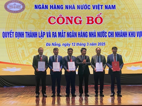Ngân hàng Nhà nước khu vực 9 đặt ở Đà Nẵng, 5 giám đốc tỉnh làm phó giám đốc, lãnh đạo giảm một nửa - Ảnh 1.
