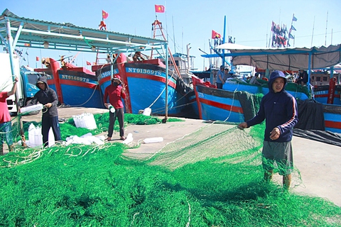 Ngư dân 'đỏ mắt' tìm bạn đi biển - Ảnh 2. Ngư dân 'đỏ mắt' tìm bạn đi biển - Ảnh 2.