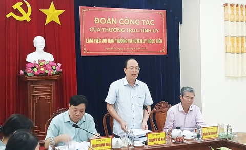 Cán bộ, đảng viên phải an tâm công tác mới hoàn thành nhiệm vụ được giao - Ảnh 1.