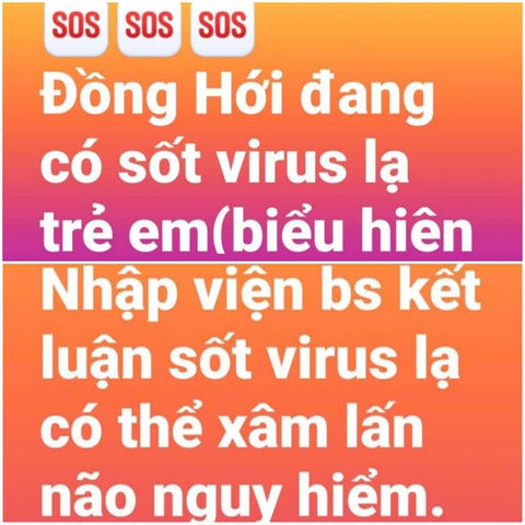 Dân hoang mang vì thông tin vi rút lạ gây sốt, chính quyền nói chưa ghi nhận ca nào - Ảnh 1.