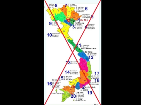 Công an ra khuyến cáo về đăng tải hình ảnh bản đồ Việt Nam trên mạng xã hội - Ảnh 1.