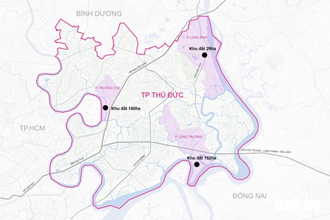 Hiện trạng khu đất cảng Trường Thọ, nông trường dừa ở Thủ Đức sẽ làm đô thị nén - Ảnh 8.