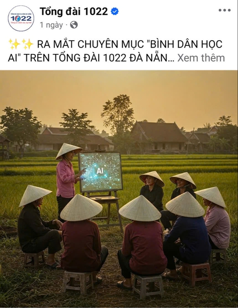 Đà Nẵng mở chuyên mục 'Bình dân học AI' để người dân tìm hiểu về trí tuệ nhân tạo - Ảnh 1.