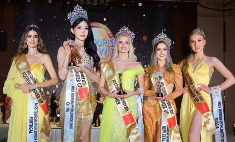 Người đẹp Benelux đăng quang Miss Tourism Worldwide 2025 - Ảnh 1. Người đẹp Benelux đăng quang Miss Tourism Worldwide 2025 - Ảnh 1.