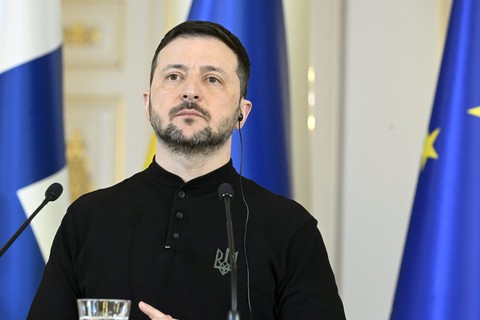 Ông Zelensky: Ukraine sẽ không công nhận các vùng lãnh thổ bị chiếm đóng thuộc về Nga - Ảnh 1. Ông Zelensky: Ukraine sẽ không công nhận các vùng lãnh thổ bị chiếm đóng thuộc về Nga - Ảnh 1.