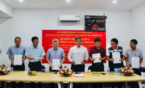 Phát động thi đua 60 ngày thông xe kỹ thuật cầu Nhơn Trạch - Ảnh 2.