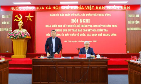 Ông Lê Minh Hưng thông tin tiến độ mới sắp xếp các tổ chức chính trị - xã hội, hội quần chúng - Ảnh 3.