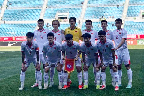 U22 Việt Nam đấu giao hữu hòa U22 Hàn Quốc - Ảnh 1. U22 Việt Nam đấu giao hữu hòa U22 Hàn Quốc - Ảnh 1.