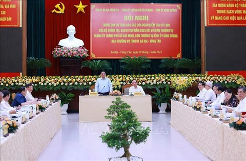 Thủ tướng làm việc với TP.HCM, Bà Rịa - Vũng Tàu và Bình Dương - Ảnh 1. Thủ tướng làm việc với TP.HCM, Bà Rịa - Vũng Tàu và Bình Dương - Ảnh 1.