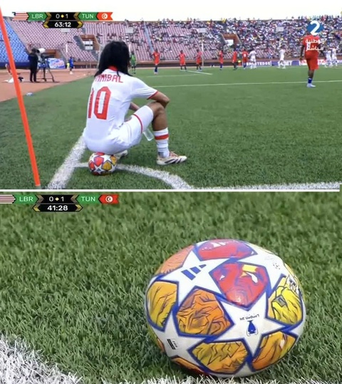 Quả bóng trận chung kết Champions League được tái sử dụng ở vòng loại World Cup khu vực châu Phi - Ảnh 1.