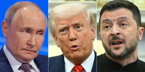 'Ông mối' Trump giữa chiến sự Ukraine - Ảnh 1. 'Ông mối' Trump giữa chiến sự Ukraine - Ảnh 1.