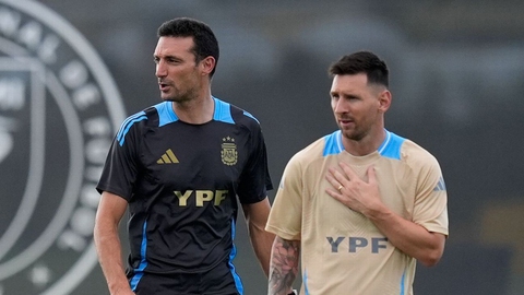 Vắng Messi và cơ hội của HLV Scaloni - Ảnh 1. Vắng Messi và cơ hội của HLV Scaloni - Ảnh 1.