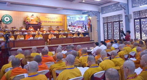 Tinh gọn hệ thống Giáo hội, không tổ chức Đại hội đại biểu Phật giáo cấp huyện - Ảnh 2. Tinh gọn hệ thống giáo hội, không tổ chức đại hội đại biểu Phật giáo cấp huyện - Ảnh 2.