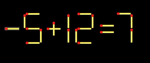 Thử tài IQ: Di chuyển một que diêm để 17+11=0 thành phép tính đúng - Ảnh 1.