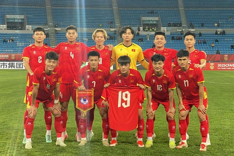U22 Việt Nam tự tin tranh vô địch với U22 Trung Quốc - Ảnh 1. U22 Việt Nam tự tin tranh vô địch với U22 Trung Quốc - Ảnh 1.