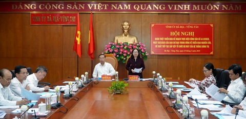 Bà Rịa - Vũng Tàu: Hoàn thành đề án sắp xếp, tổ chức lại đơn vị hành chính cấp xã trước ngày 30-4 - Ảnh 3.