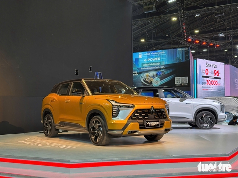 Mitsubishi Xforce HEV có gì: 114 mã lực, ADAS, camera 360, chờ về Việt Nam đấu Toyota Yaris Cross - Ảnh 1.