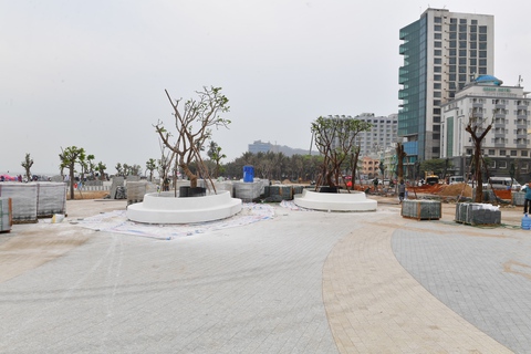 Gói thầu 12 ‘chỉnh trang trục đường Thùy Vân’ hoàn thành thêm zone 6 - Ảnh 2.
