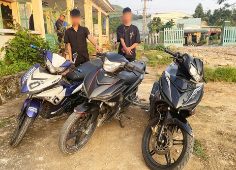 Trộm 3 xe Exciter ở Đà Nẵng đem về Quảng Nam, bị công an xã tuần tra phát hiện - Ảnh 1.