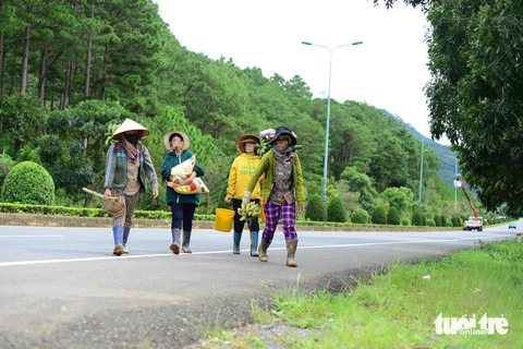 Vụ đường cao tốc bị đấu nối trái phép 'như đường làng': Dự kiến đầu tư gần 280 tỉ đồng làm đường gom - Ảnh 1.