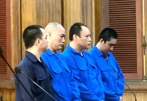 Nhóm bảo kê ở chợ Bình Điền lãnh án - Ảnh 1.