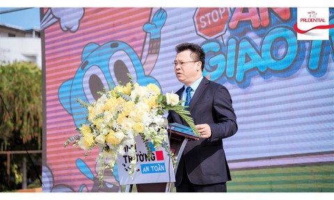 Prudential tổng kết 5 năm dự án 'Đến trường an toàn' với 'Ngày hội an toàn giao thông' cấp liên tỉnh - Ảnh 2.