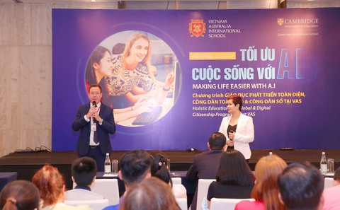 VAS đưa AI vào giảng dạy cho học sinh từ lớp 1-12 - Ảnh 1.