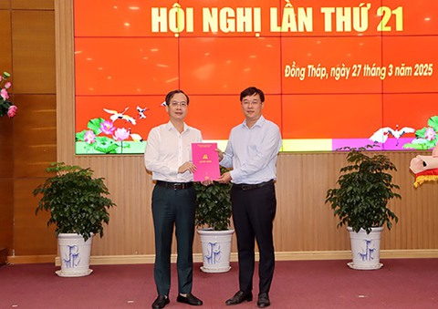 Ông Trần Trí Quang làm phó bí thư Tỉnh ủy Đồng Tháp - Ảnh 1.
