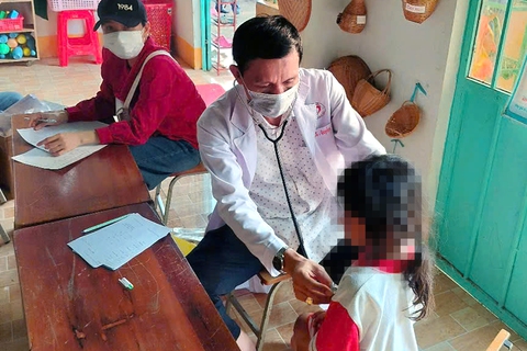 7 bệnh nhi cùng một xã ở Bình Phước mắc bệnh ho gà - Ảnh 1.