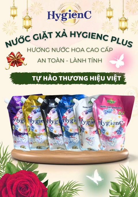 Nước giặt HygienC - Thương hiệu Việt chính hãng - Ảnh 3.