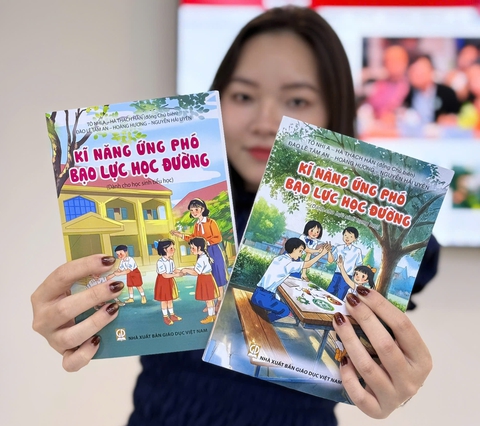 Ra mắt sách Kỹ năng ứng phó bạo lực học đường - Ảnh 1.